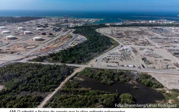 Secretaría de Energía reconoce aumento en el costo de Refinería Dos Bocas