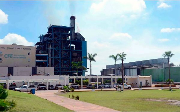 CFE se reserva información de termoeléctrica de Altamira por 3 años más