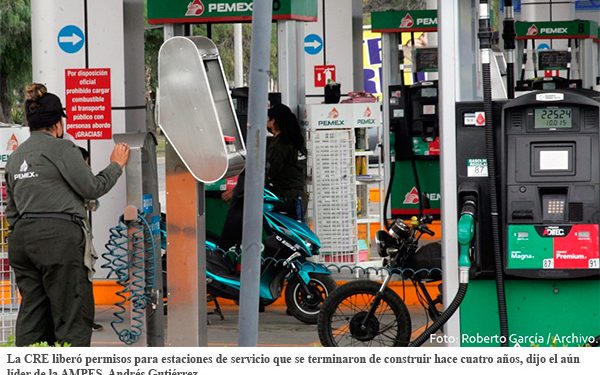 Permisos para gasolineras, “bocanada de aire” en inversiones: AMPES