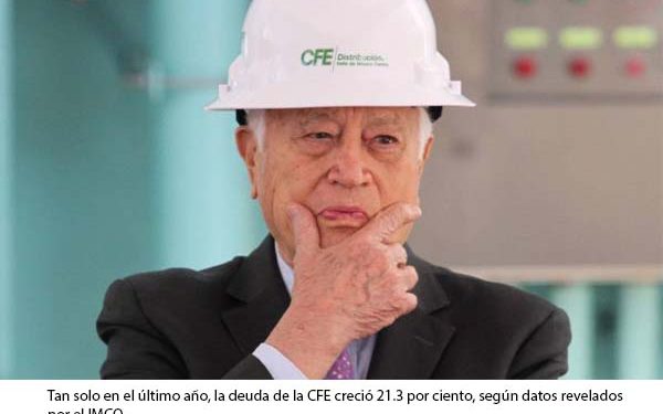 ‘Golpe’ a Bartlett: Deuda de CFE repunta casi 30% en su administración