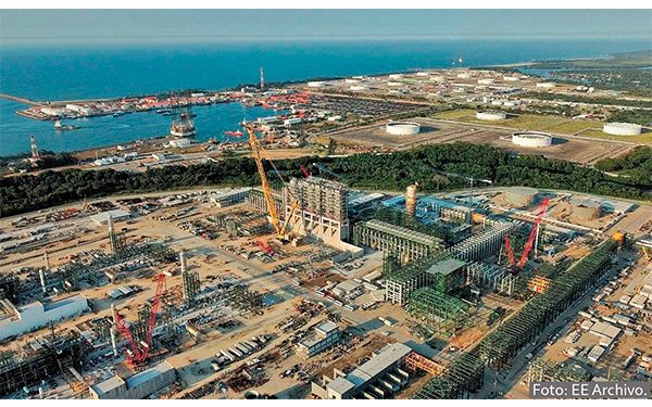 Sener: refinería Olmeca producirá al 50% de su capacidad al final del 2023