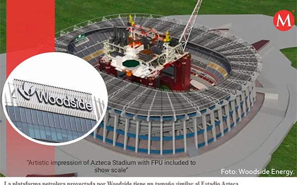 Se construirá plataforma petrolera del tamaño de Estadio Azteca este año; estará en Tamaulipas