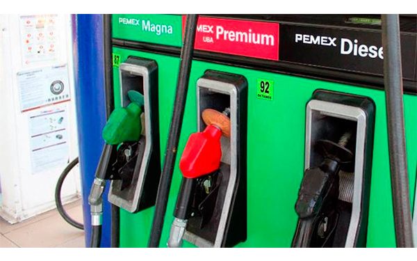 Fisco absorbe alza en precio de referencia de la gasolina en enero