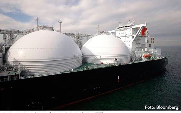 Disminuyen importaciones de gas natural de EU en 2022; es la primera vez en 13 años