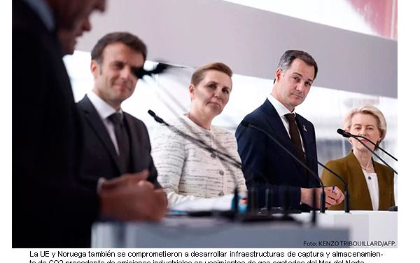 Países europeos quieren convertir el mar del Norte en un motor de energía verde