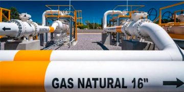 Suministro de gas natural al sur del país
