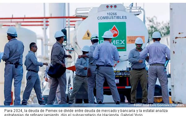 Pemex puede enfrentar sus obligaciones de deuda en 2023, afirma Hacienda