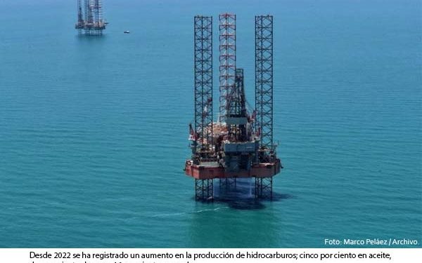 Cambio de Política energética aumentó producción de hidrocarburos: CNH