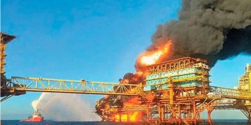 Pemex perdió 43% de su producción diaria por accidente en Cantarell