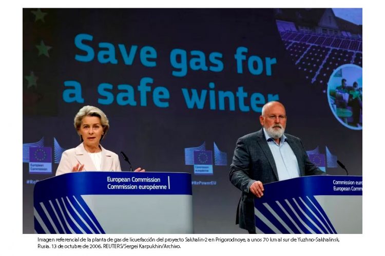 Internacional: La Unión Europea celebró que sus reservas de gas ya ...