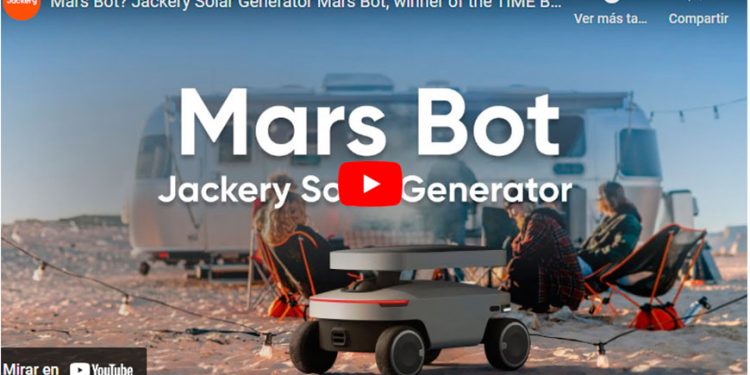 Internacional: Presentan un robot que genera y almacena electricidad moviéndose con el sol