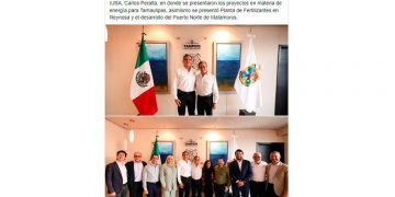 Federación y Tamaulipas alinean objetivos en materia energética