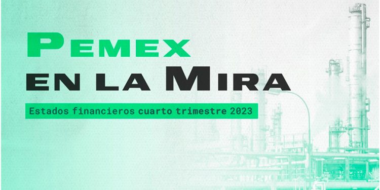 Análisis de los resultados financieros y operativos de Petróleos Mexicanos al cuarto trimestre de 2023