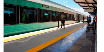 Electrificará CFE 44% del recorrido total del Tren Maya