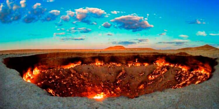 Un agujero ardiendo en llamas en medio del desierto: Quizás es la última esperanza de Europa