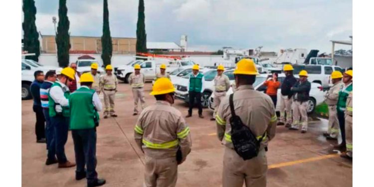 CFE despliega operativo por tormenta Erick