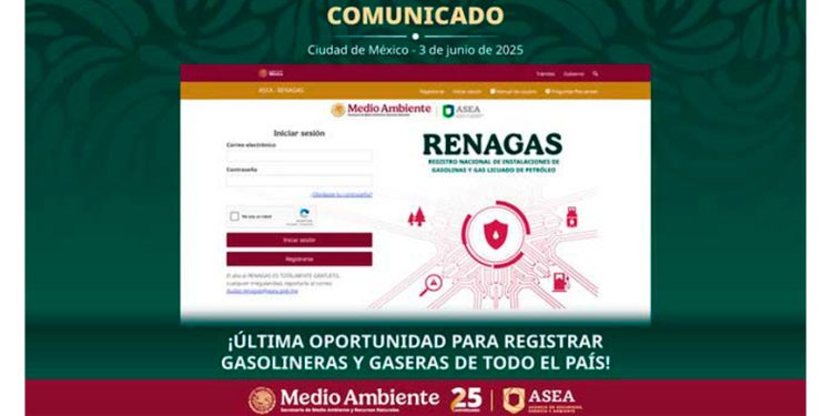 Última oportunidad para registrar instalaciones de gasolinas y gas licuado de petróleo en el RENAGAS