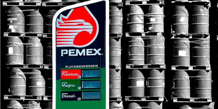 Pemex produjo 1.379 millones de barriles diarios de crudo en julio