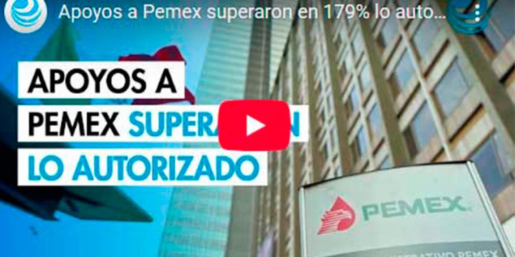 Apoyos a Pemex superaron en 179% lo autorizado en su línea presupuestaria al tercer trimestre