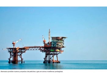 Alemania prohíbe nuevos proyectos de petróleo y gas en zonas marítimas protegidas