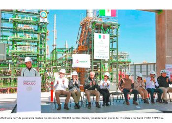 Este año concluirán obras en la Refinería de Tula: Sheinbaum