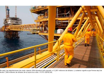 Exportación de crudo en 2025 es la más baja registrada por Pemex