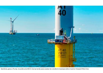 Iberdrola gana a Trump: la justicia de EEUU da luz verde para acabar de construir el parque eólico marino Vineyard Wind One