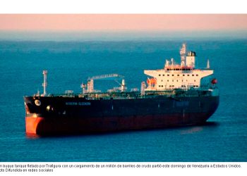 Parte desde Venezuela primer cargamento de petróleo directo a EU