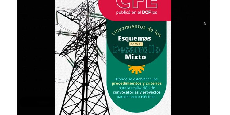 CFE publica reglas para proyectos público privados en generación de energía