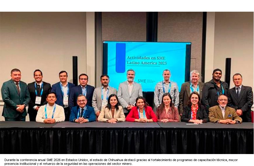 Avanza minería de México: Carlos Dávila ante SME en Salt Lake City