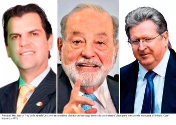 Carlos Slim vs. Germán Larrea vs. Alejandro Baillères: ¿quién es el rey de la minería en México?