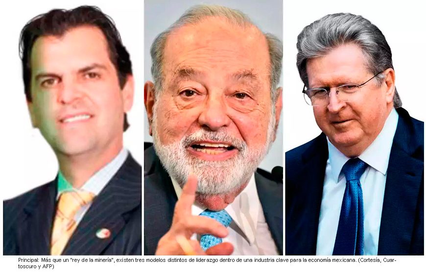 Carlos Slim vs. Germán Larrea vs. Alejandro Baillères: ¿quién es el rey de la minería en México?