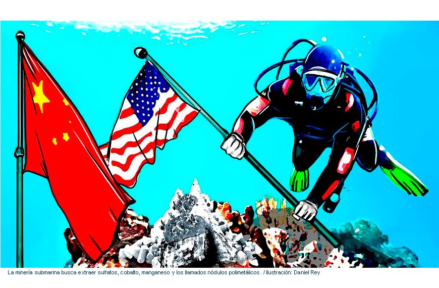 Minería submarina: la nueva disputa geopolítica que rodea a México