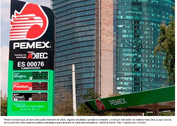 Sener: Pemex consolida su recuperación; es pilar de la soberanía energética