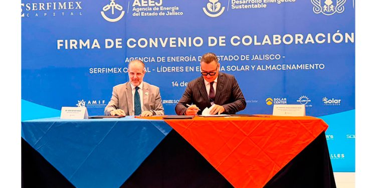 Alianza entre Jalisco y Serfimex Capital detonará 1,000 mdp para proyectos de energía limpia