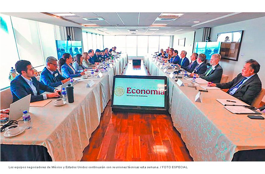 Economía y la USTR abordan aranceles al acero y autos
