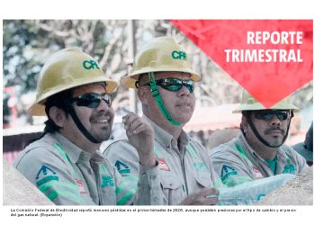 Gas natural y tipo de cambio frenan recuperación de la CFE