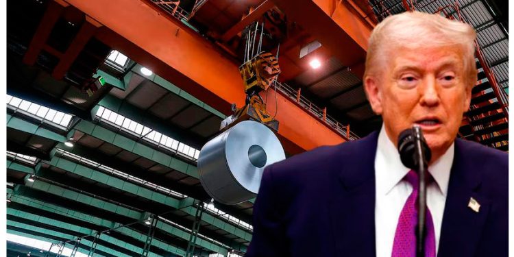 Trump modifica aranceles al acero, aluminio y cobre… pero mantiene la tasa en 50%
