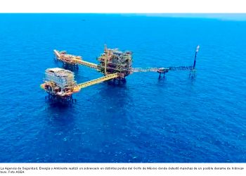 Detectan manchas de hidrocarburos durante inspección aérea al Golfo de México