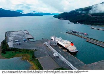 Canadá exportará gas natural licuado a Alemania