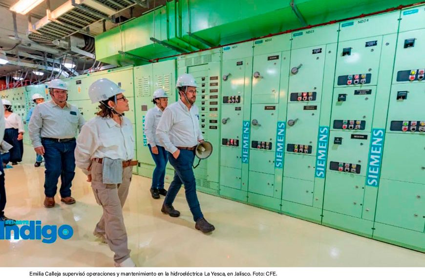 Emilia Calleja destaca la eficiencia operativa de la hidroeléctrica «La Yesca» en Jalisco