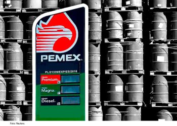 Bombeo de hidrocarburos de Pemex crece 1.4%