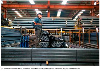 México traza la ruta para producir casi todo su acero e importar solo 3%
