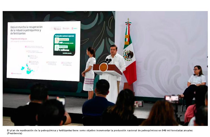 Inversiones por 93 mil millones de pesos impulsarán la industria petroquímica y de fertilizantes