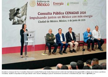 Sener busca fortalecer la soberanía energética con gas natural