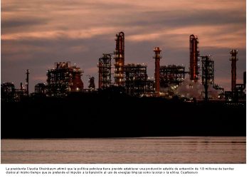 Gobierno federal buscará producción de 1.8 millones de barriles diarios de petróleo y transición a energías limpias
