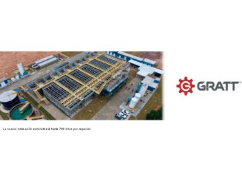Gratt inaugura la planta de tratamiento de agua modular de acero inoxidable más grande de Latinoamérica