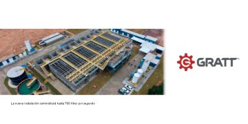 Gratt inaugura la planta de tratamiento de agua modular de acero inoxidable más grande de Latinoamérica