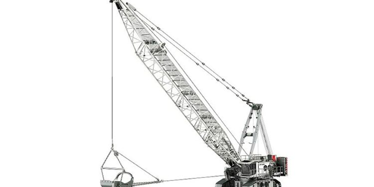 Liebherr presenta una nueva dragalina: LMD 1200