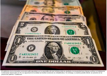 Los mercados financieros pendientes del petróleo y tecnológicas; el peso mexicano extiende ganancias frente a un dólar fuerte